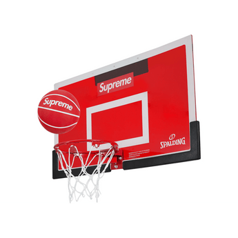 Supreme Spalding Mini Basketball Hoop Red - Sneakerzone