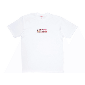 Supreme Takashi Murakami COVID-19 Relief Box Logo Tee White - Sneakerzone