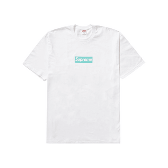 Supreme Tiffany & Co. Box Logo Tee White - Sneakerzone