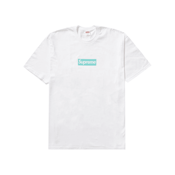 Supreme Tiffany & Co. Box Logo T-shirt White - Sneakerzone