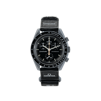 Swatch x Omega Bioceramic Moonswatch Mission To Moon Gold Barley Grain Pattern SO33M102-109 - Sneakerzone