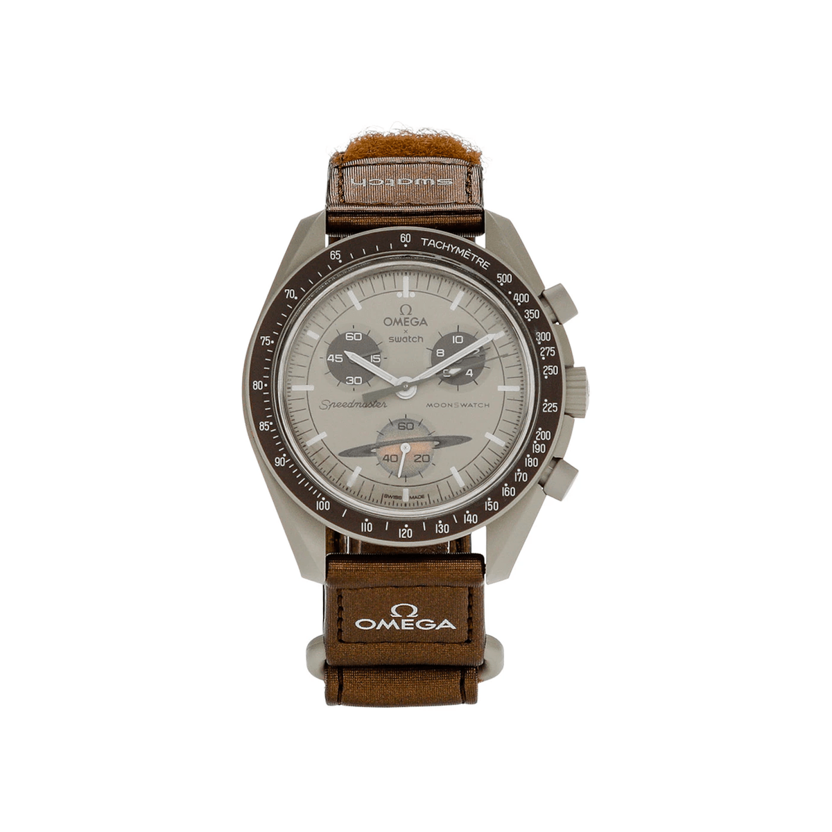 Swatch x Omega Bioceramic Moonswatch Mission to Saturn - Sneakerzone