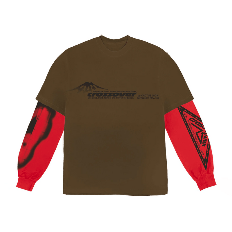 Travis Scott Cactus Jack Crossover Longsleeve Tee Brown  product image
