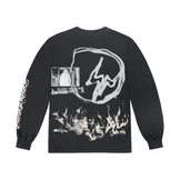 Travis Scott Cactus Jack For Fragment Logo L/S T-shirt - Sneakerzone