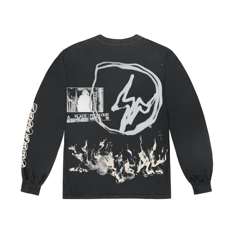 Travis Scott Cactus Jack For Fragment Logo L/S T-Shirt  product image
