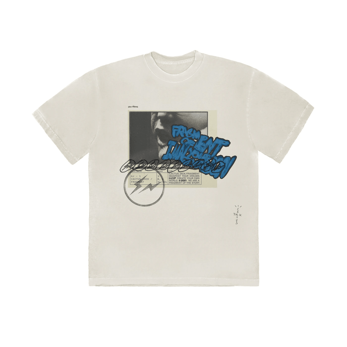 Travis Scott Cactus Jack For Fragment Manifest T-shirt - Sneakerzone