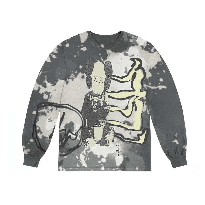 Travis Scott Cactus Jack + Kaws For Fragment L/S Tee  product image