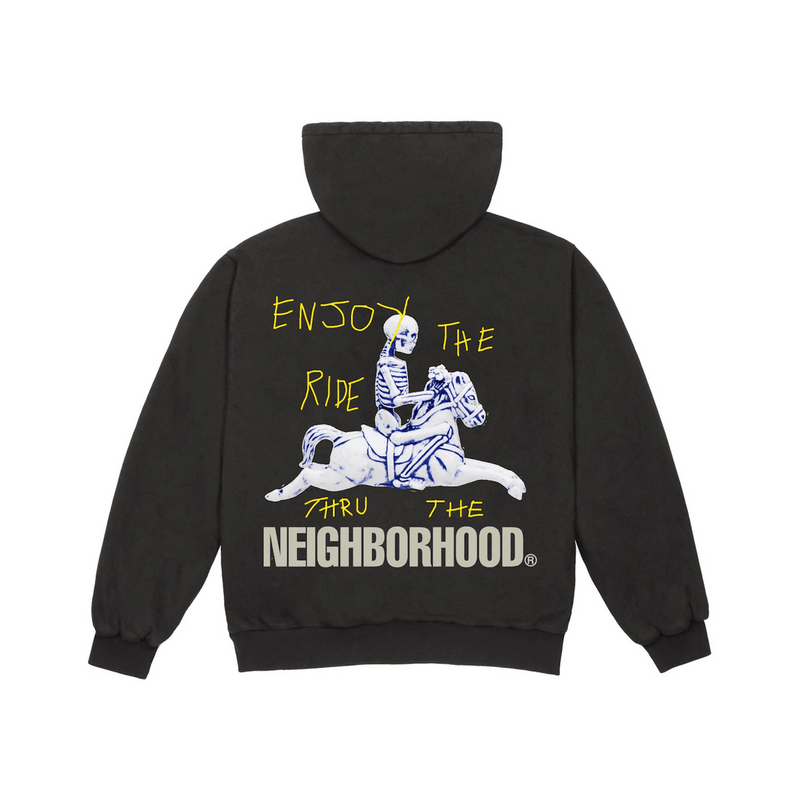 Travis Scott Cactus Jack x Neighborhood Carousel Hoodie Black  product image