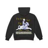 Travis Scott Cactus Jack x Neighborhood Carousel Hoodie Black - Sneakerzone