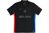 Travis Scott x FC Barcelona 2024/25 Match Away Cactus Jack Jersey Black - Sneakerzone