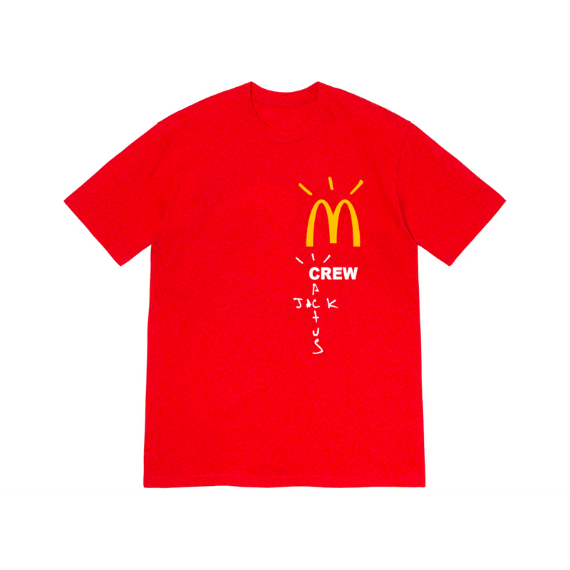 Travis Scott x McDonald's Crew T-Shirt Red  product image