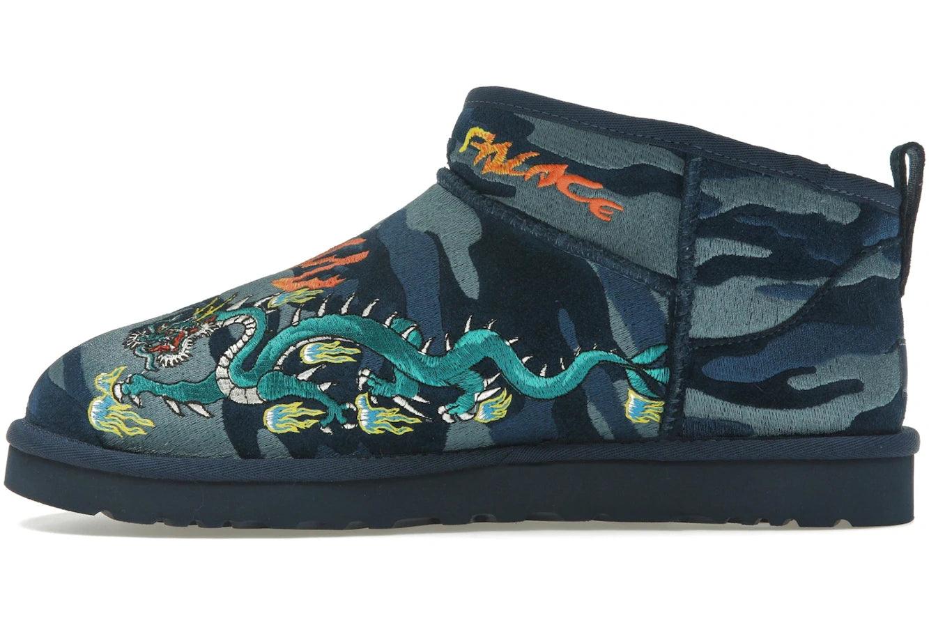 UGG Classic Ultra Mini Boot Palace Navy Camo - Sneakerzone