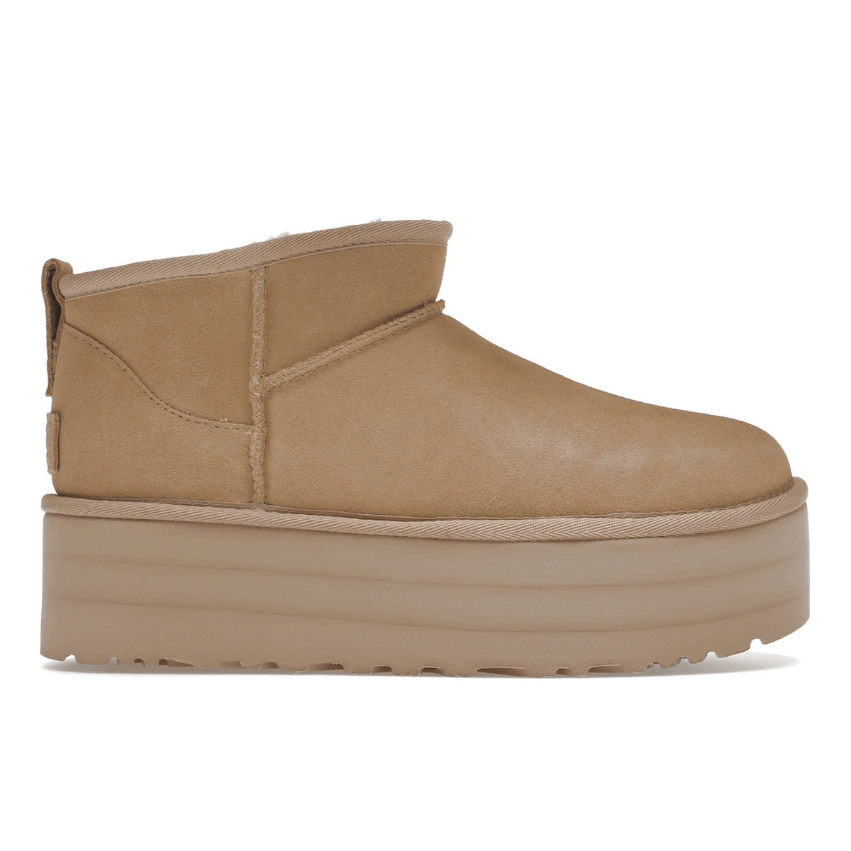 UGG Classic Ultra Mini Platform Boot Driftwood - Sneakerzone