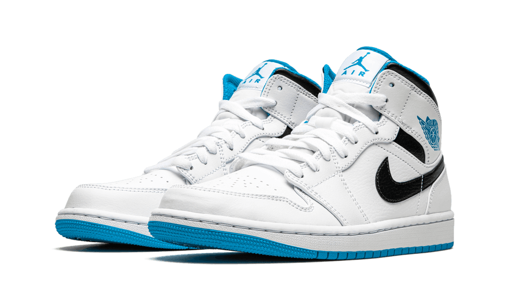 Air Jordan 1 Mid Laser Blue - Sneakerzone