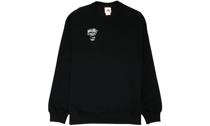 Nike x Stussy International Crewneck Sweatshirt Black - Sneakerzone