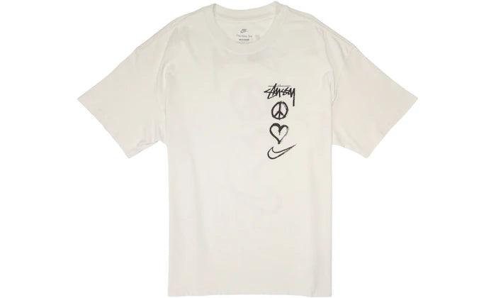 Nike x Stüssy Peace, Love, Swoosh T-shirt White - Sneakerzone