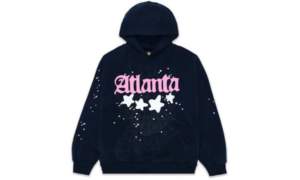 Sp5der Atlanta Hoodie Navy - Sneakerzone