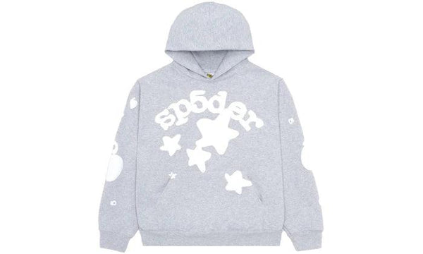 Sp5der Beluga Hoodie Heather Grey - Sneakerzone