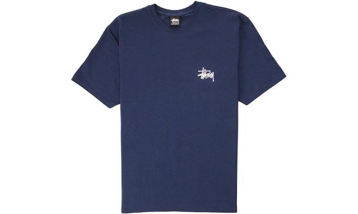 Stüssy Basic T-shirt Navy - Sneakerzone