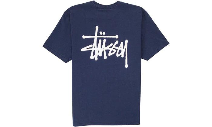 Stüssy Basic T-shirt Navy - Sneakerzone
