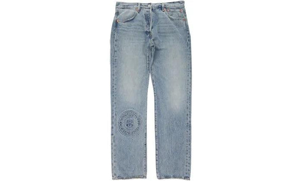 Stüssy x Levi's Embossed 501 Jeans Stussy Rugged-Blue - Sneakerzone