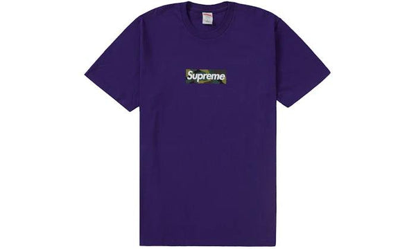 Supreme Box Logo Tee Purple - Sneakerzone