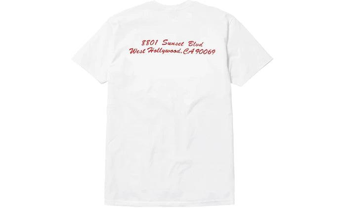 Supreme West Hollywood Box Logo Tee White - Sneakerzone